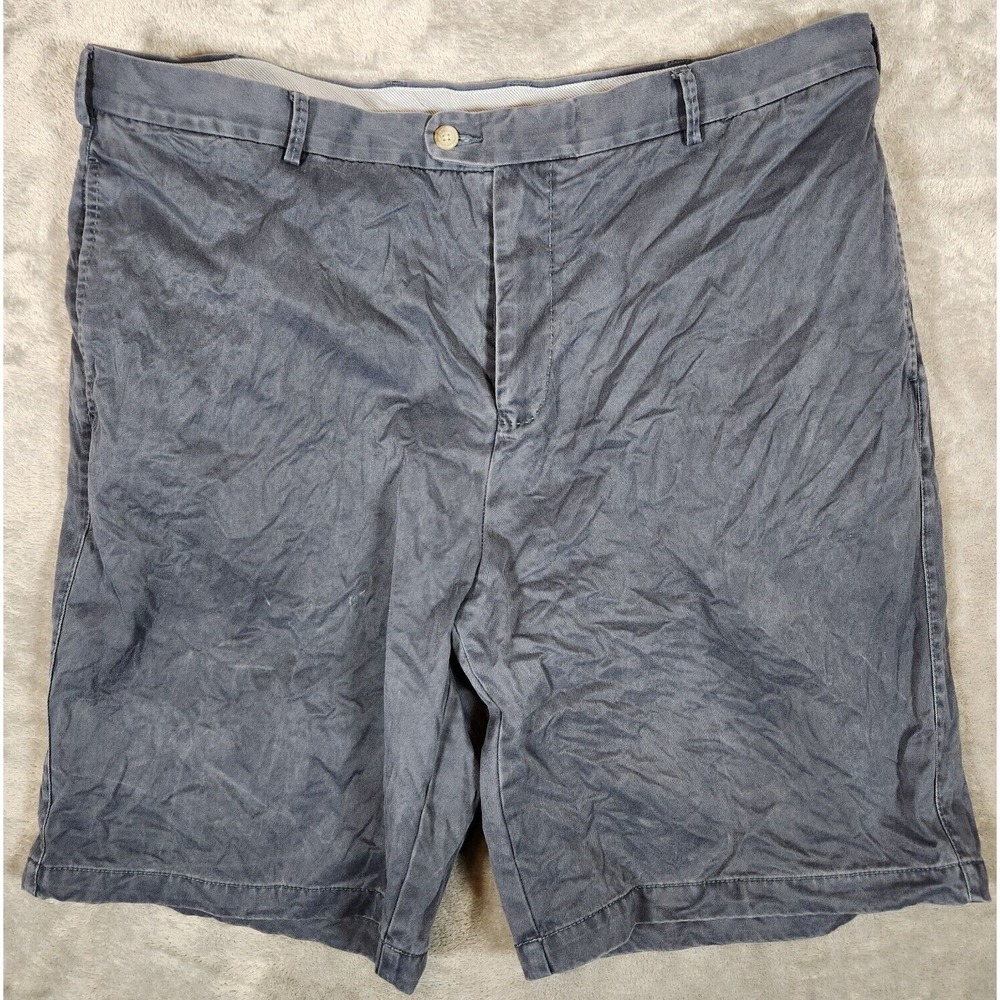 Kirkland Signature Blue Gray Shorts Men's 40X10 Pima Cotton Soft‎